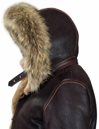 JACKET PILOT FROM SHEEPSKIN B-7 ARCTIC PARKA ART.208[FREE SHIPPING TODAY]