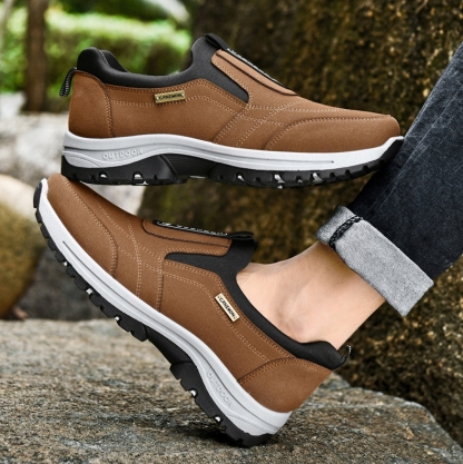 🔥LAST DAY 60% OFF🔥Men's Outdoor Non-slip Comfy Arch Support Walking Shoes, Comfy Orthopedic Walking Shoes