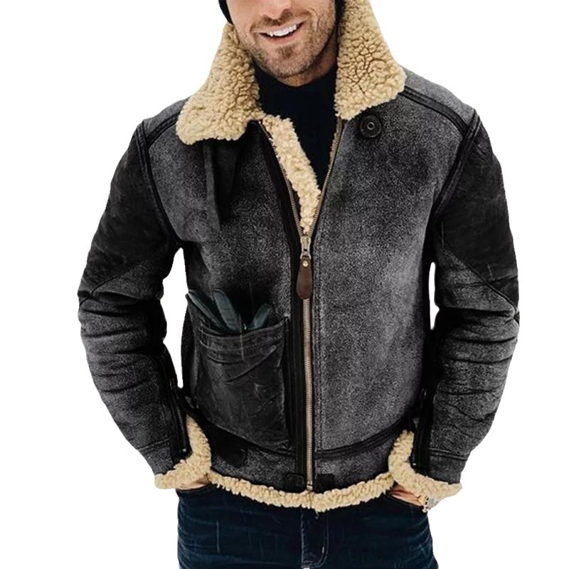 Velvet Fur Thickened Warm Jacket