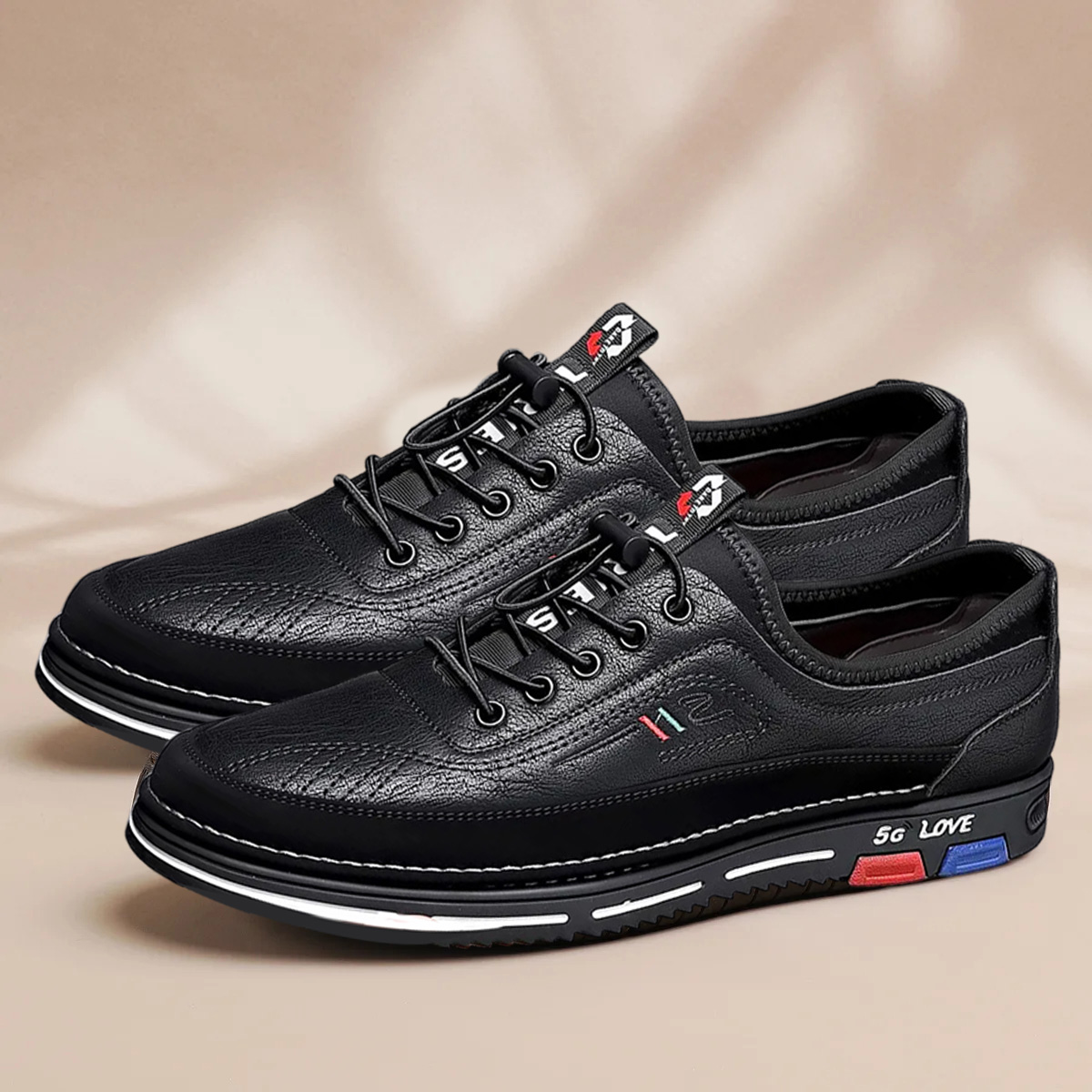 ⏰Limited Time Sale 70% OFF-Men’s Handmade Premium Leather Shoes - Professionally Endorsed for All-Day Comfort