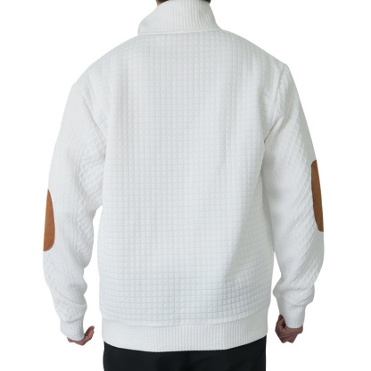 🎁2024 Winter Pre-sale 90% OFF- Sinarey Men's Outdoor Casual Stand Cashmere Button Long Sleeve Sweater