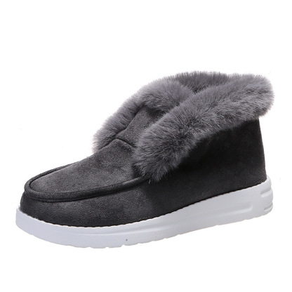 LAST DAY 75% OFF-Women Winter Warm Plush Fur Snow Ankle Boots
