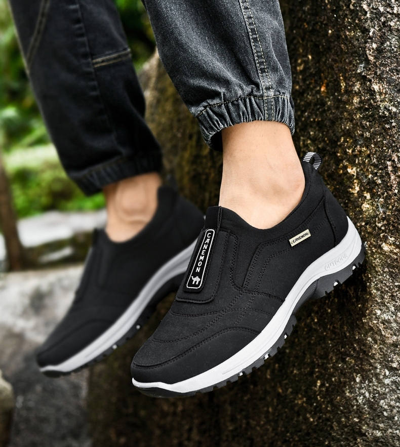 🔥LAST DAY 60% OFF🔥Men's Outdoor Non-slip Comfy Arch Support Walking Shoes, Comfy Orthopedic Walking Shoes