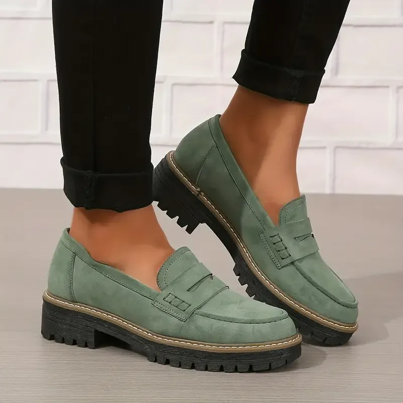 🔥Last Day Promotion 50% OFF - Women's Fashion Thick Sole Loafers