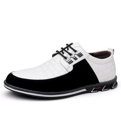 🎉Last Day 70% Off🔥Men's Plaid Derby Shoes, Wear-resistant Non-Slip Dress Shoes