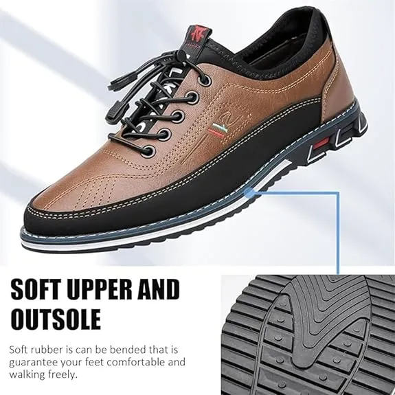 ⏰Limited Time Sale 70% OFF-Men’s Handmade Premium Leather Shoes - Professionally Endorsed for All-Day Comfort