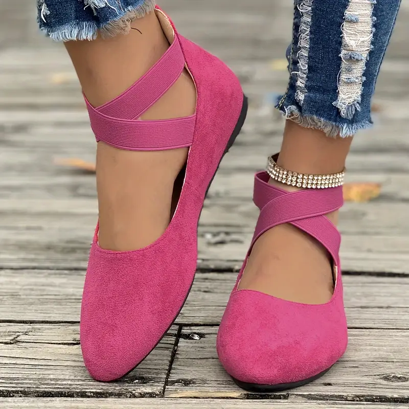 Women's Comfortable Ballet Flat Shoes - Comfortable Slip On Shoes for All Seasons