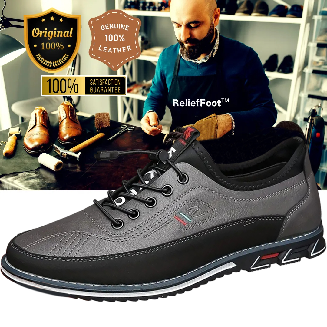 ⏰Limited Time Sale 70% OFF-Men’s Handmade Premium Leather Shoes - Professionally Endorsed for All-Day Comfort