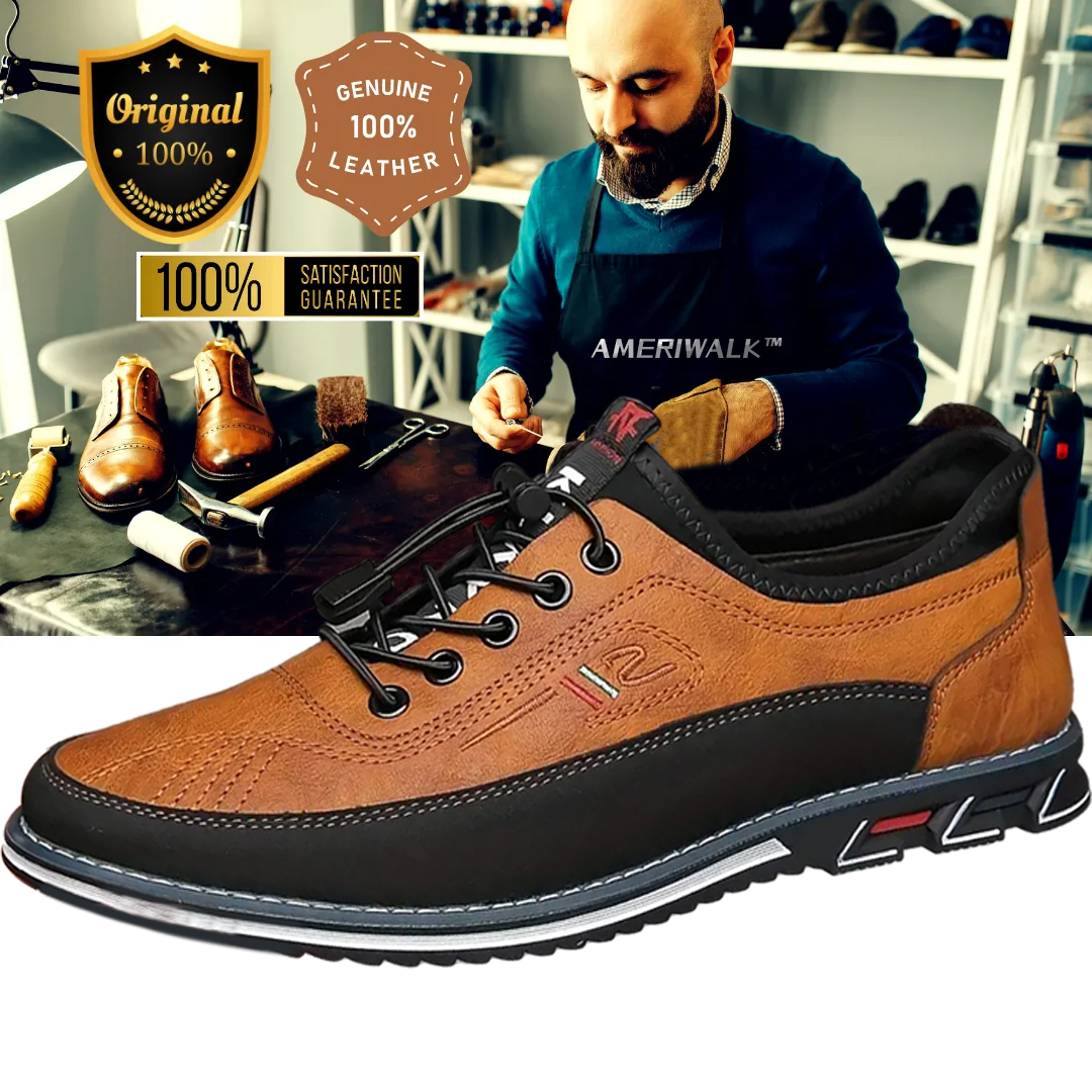 ⏰Limited Time Sale 70% OFF-Men’s Handmade Premium Leather Shoes - Professionally Endorsed for All-Day Comfort