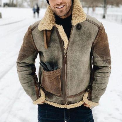 Velvet Fur Thickened Warm Jacket