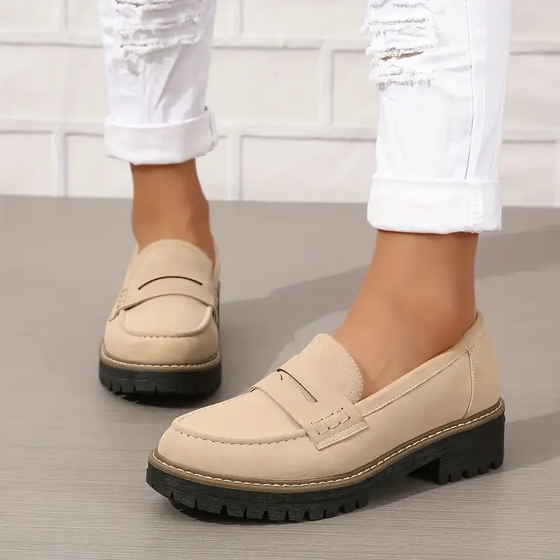 🔥Last Day Promotion 50% OFF - Women's Fashion Thick Sole Loafers