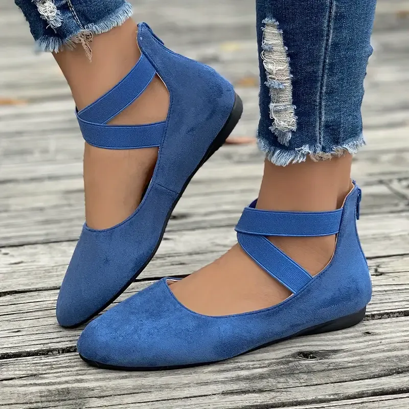 Women's Comfortable Ballet Flat Shoes - Comfortable Slip On Shoes for All Seasons