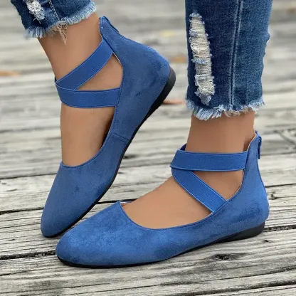 Women's Comfortable Ballet Flat Shoes - Comfortable Slip On Shoes for All Seasons