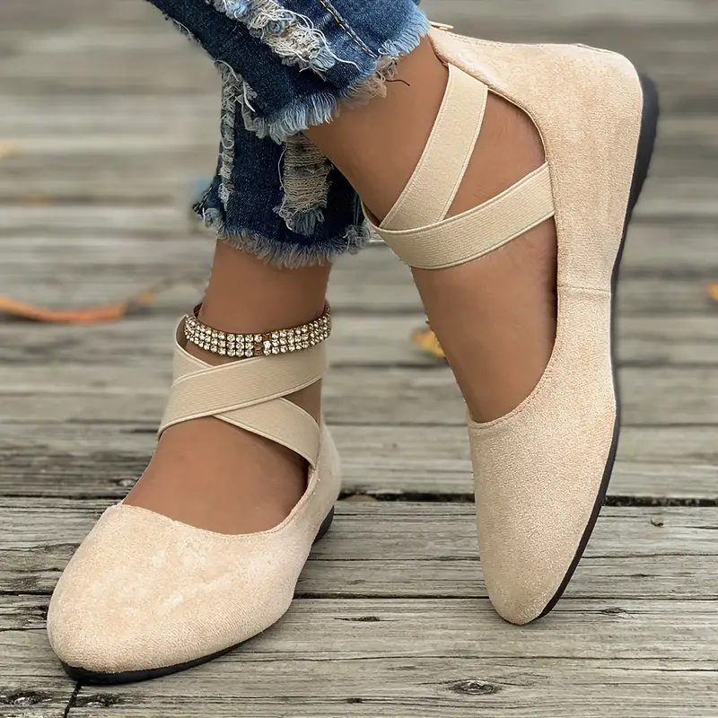 Women's Comfortable Ballet Flat Shoes - Comfortable Slip On Shoes for All Seasons