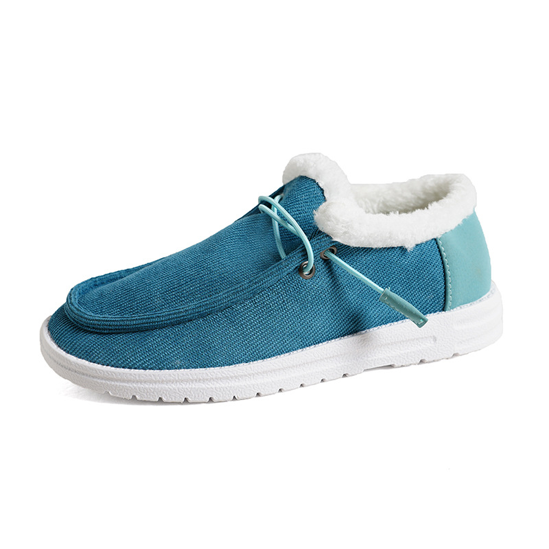 Orthoture's Winter Round-Toe Flats,Breathable Orthopedic Slip On Walking Shoes.