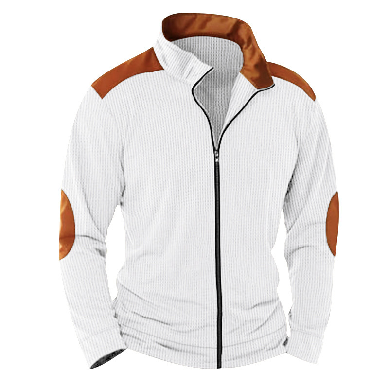 Men's Outdoor Casual Half Zip Long Sleeve Sweater
