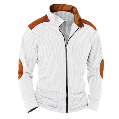 Men's Outdoor Casual Half Zip Long Sleeve Sweater