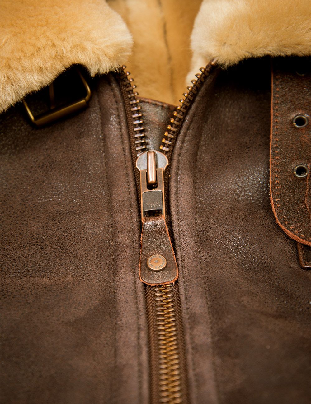 B-15 FAST EAGLE SHEEPSKIN FLIGHT JACKET[FREE SHIPPING TODAY]
