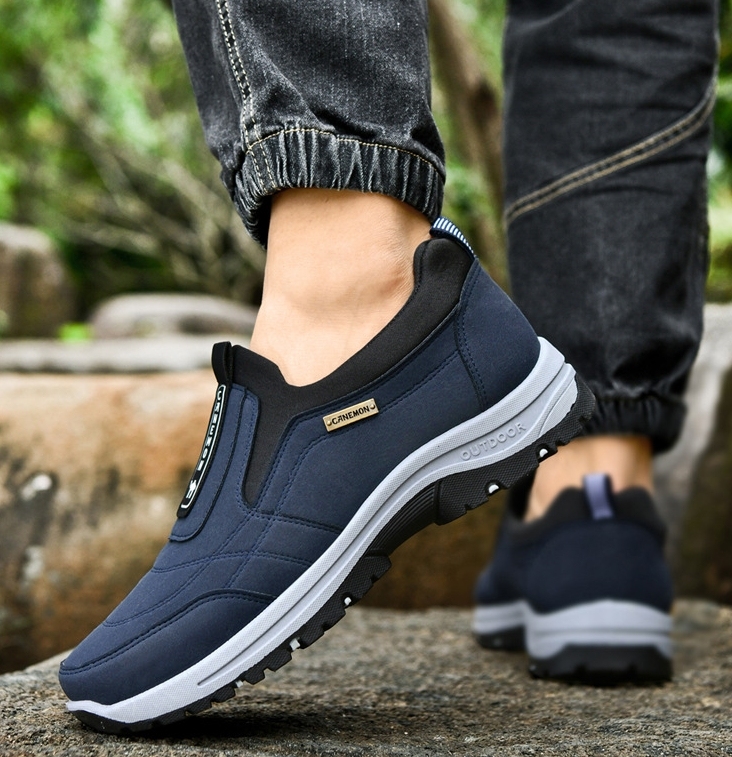 🔥LAST DAY 60% OFF🔥Men's Outdoor Non-slip Comfy Arch Support Walking Shoes, Comfy Orthopedic Walking Shoes