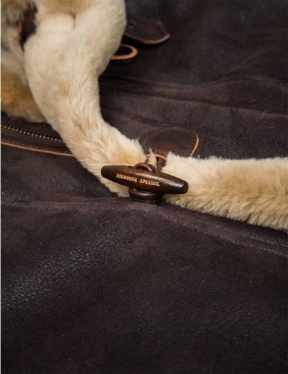 JACKET PILOT FROM SHEEPSKIN B-7 ARCTIC PARKA ART.208[FREE SHIPPING TODAY]