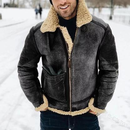 Velvet Fur Thickened Warm Jacket