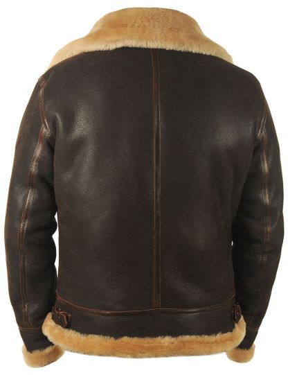 B-3 SHEEPSKIN BOMBER JACKET[FREE SHIPPING TODAY]