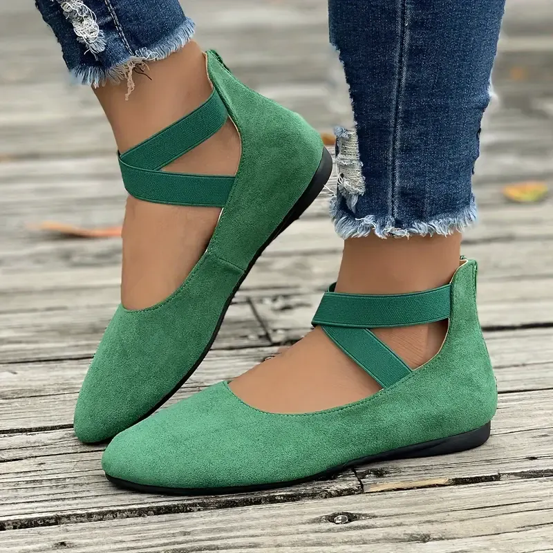 Women's Comfortable Ballet Flat Shoes - Comfortable Slip On Shoes for All Seasons
