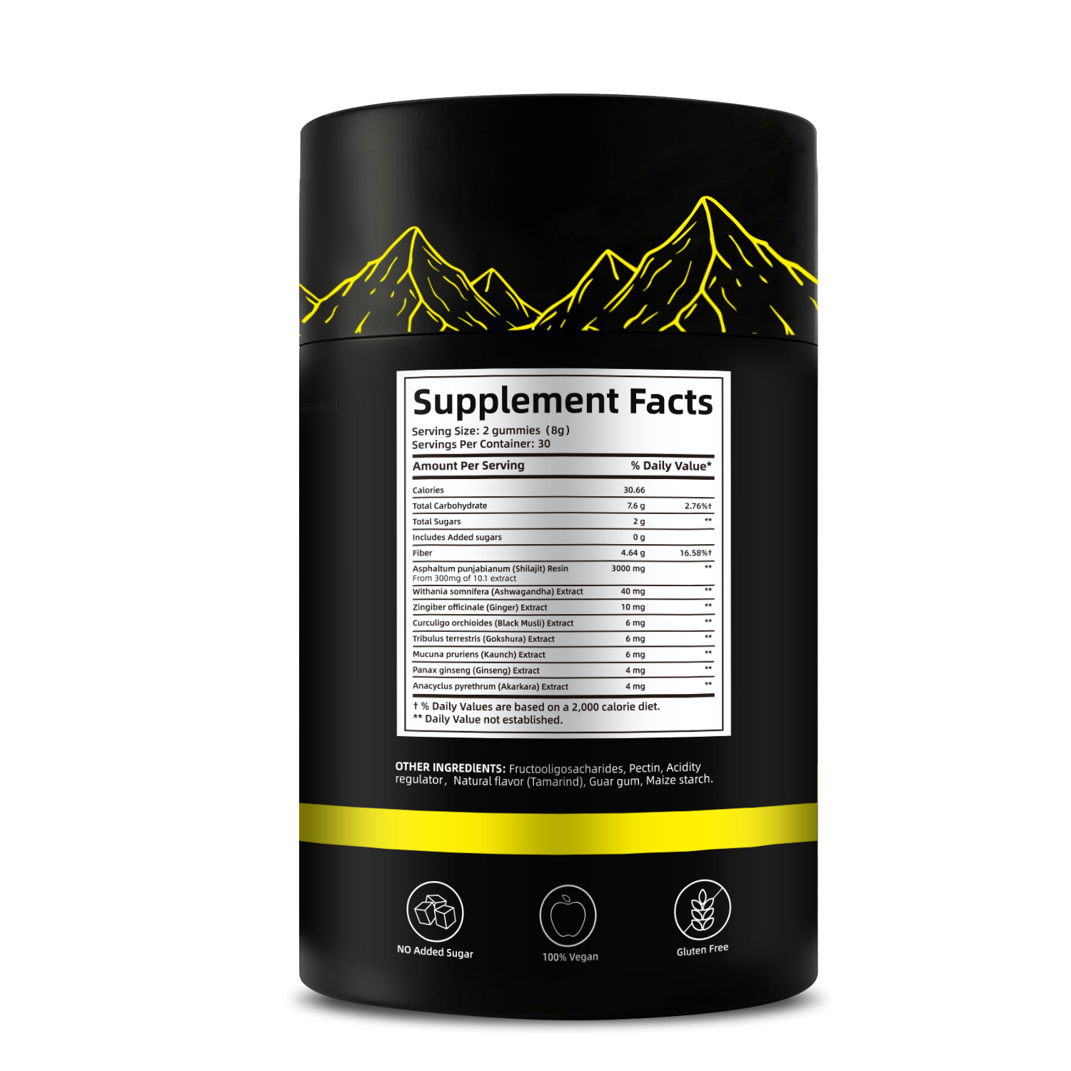 (🔥Last day for Free Shipping) Pure Himalayan Shilajit Gummies | With Ashwagandha,Gokshura | Doctor Recommended