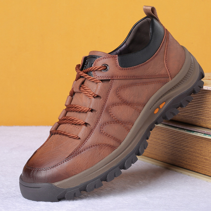 🔥Last Day 70% OFF🔥Men's good arch support outdoor breathable walking shoes, Comfy Orthopedic Walking Shoes