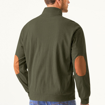 🔥Autumn and Winter Pre-sale🔥Men's Casual Long Sleeve Stand Collar Pullover Sweater