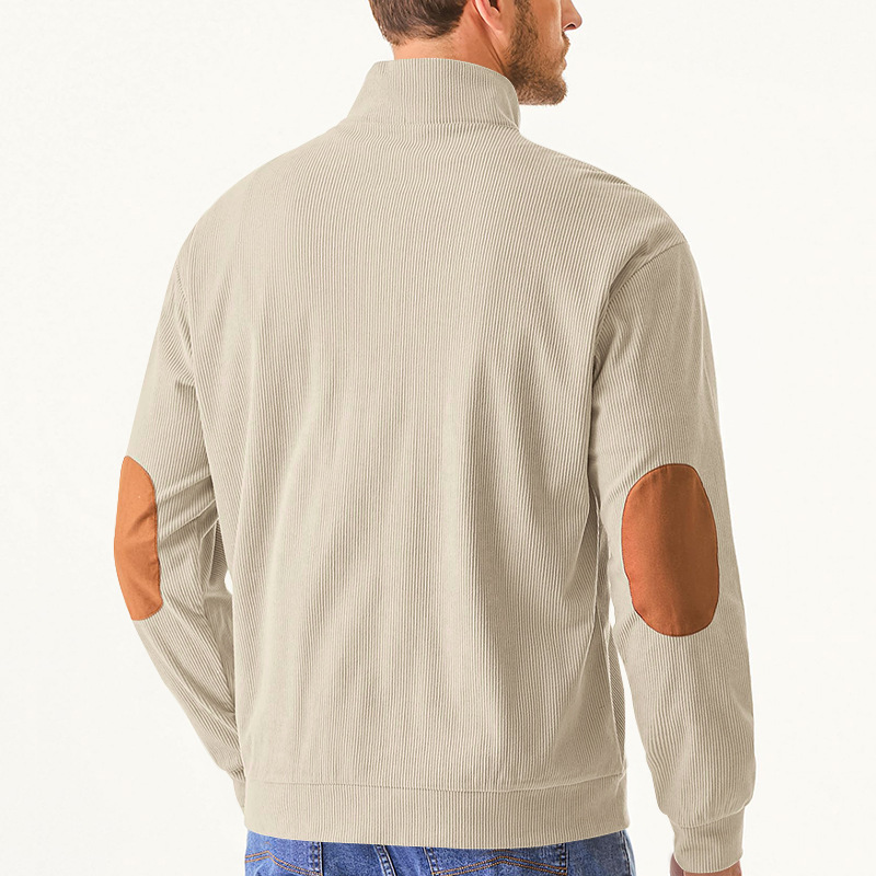 🔥Autumn and Winter Pre-sale🔥Men's Casual Long Sleeve Stand Collar Pullover Sweater