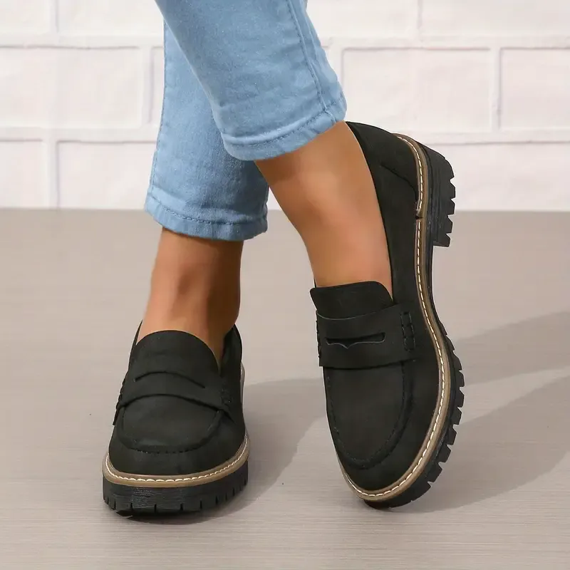 🔥Last Day Promotion 50% OFF - Women's Fashion Thick Sole Loafers