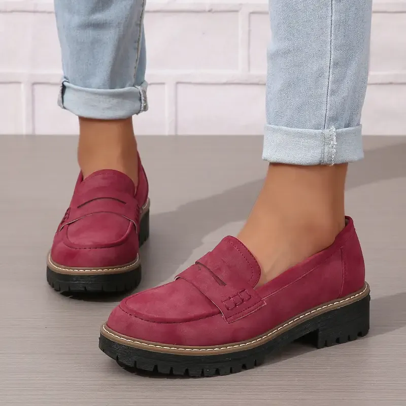 🔥Last Day Promotion 50% OFF - Women's Fashion Thick Sole Loafers