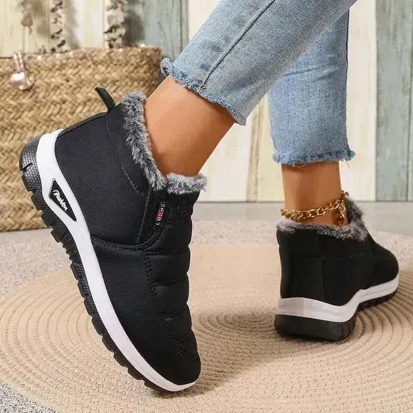 🔥Last Day Promotion 60% OFF🔥 Women's Warm Sheepskin-Lined Boots , Easy To Wear, Comfortable When Walking