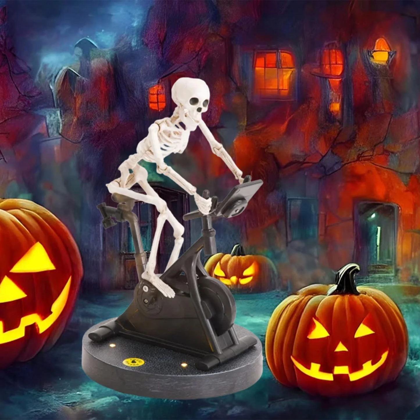 Spooky Working-Out Skeleton