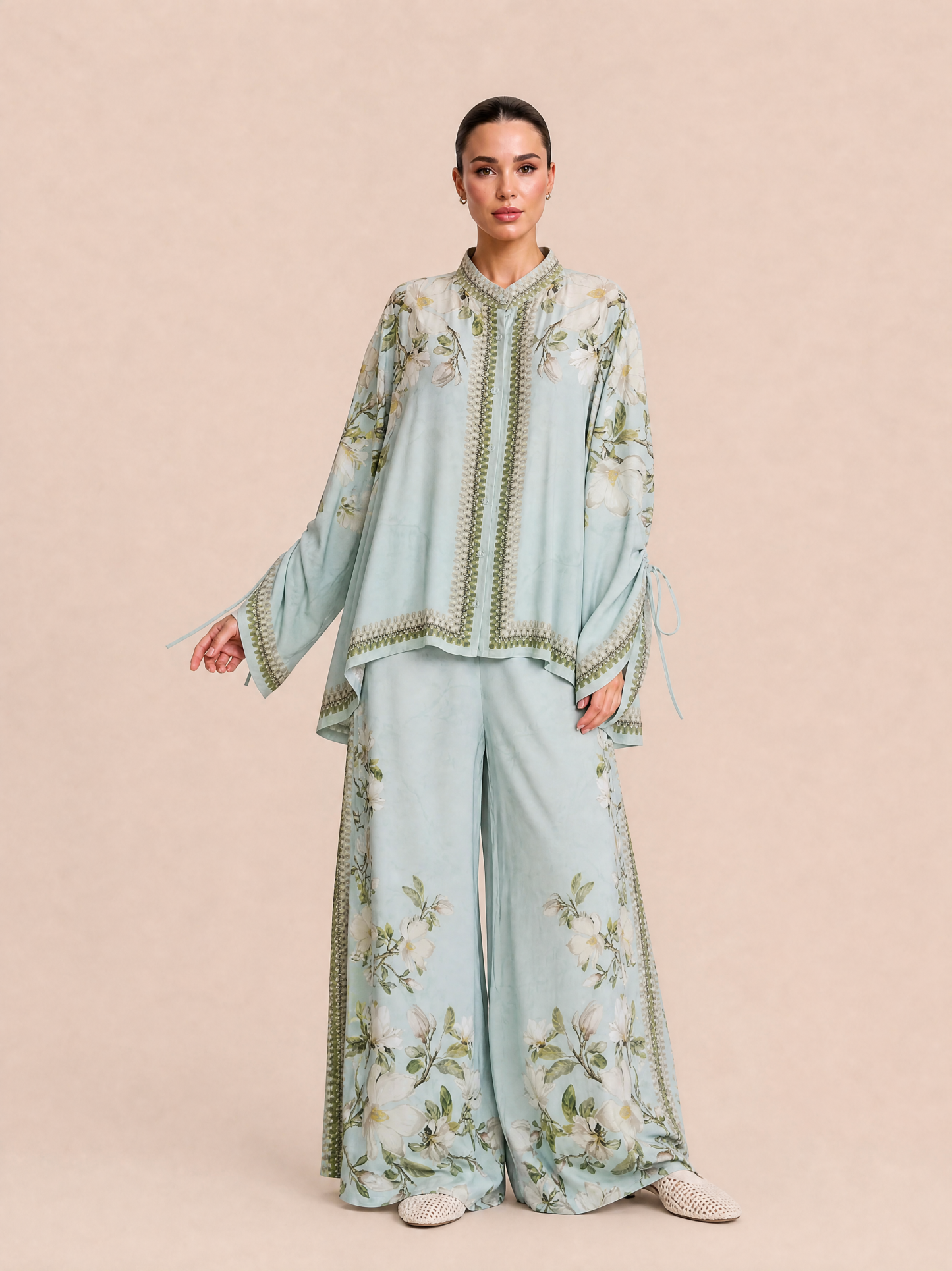 Bohemian Floral Print Set