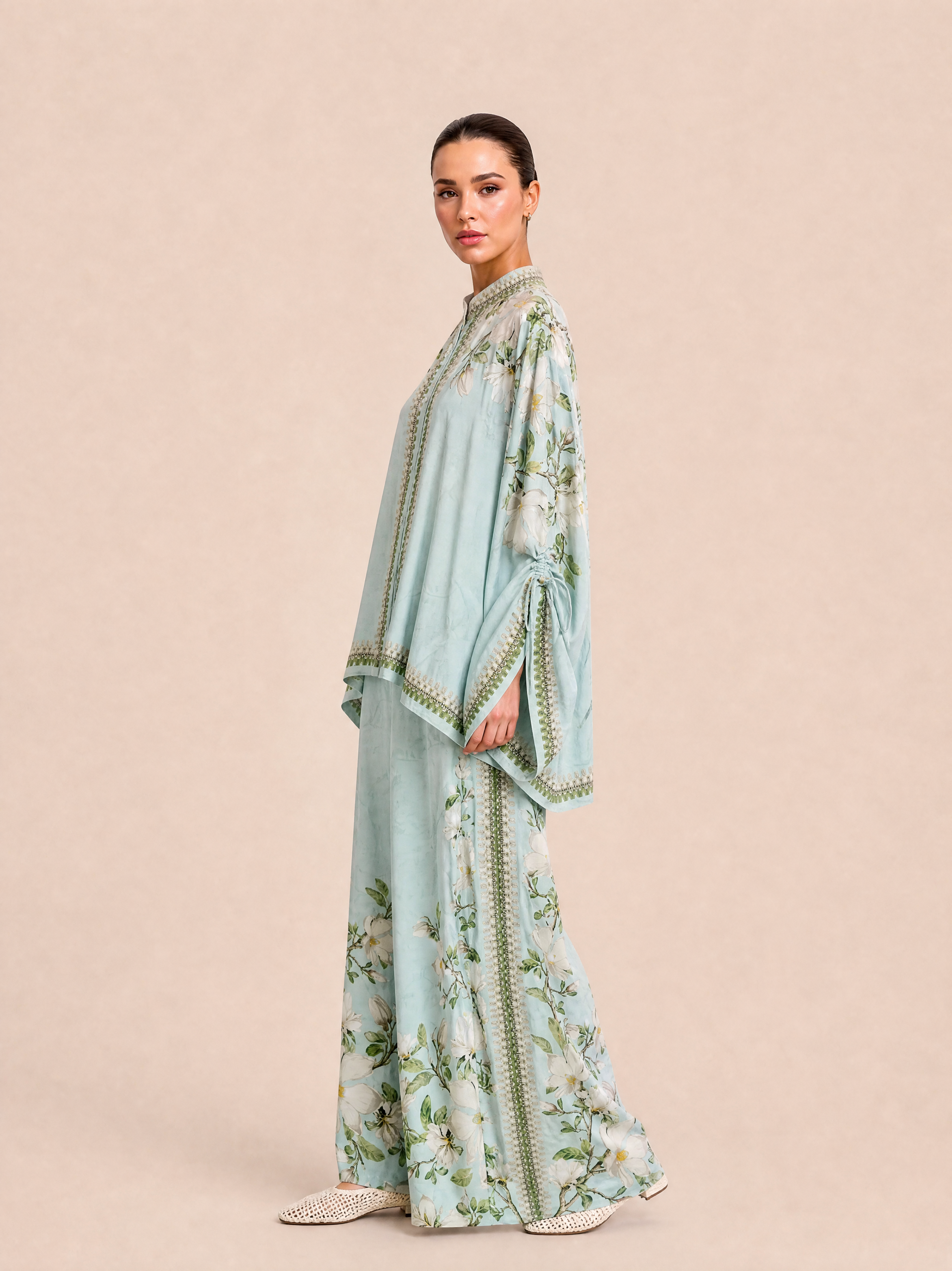 Bohemian Floral Print Set