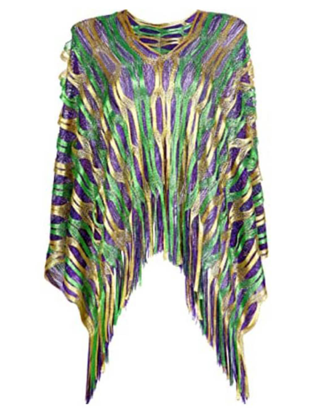 Casual Tassel Patchwork Hollow-Out Shawl Mini Dress