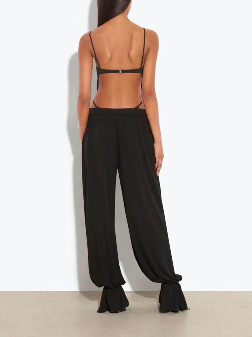 Sexy Backless Spaghetti Strap Bodysuit