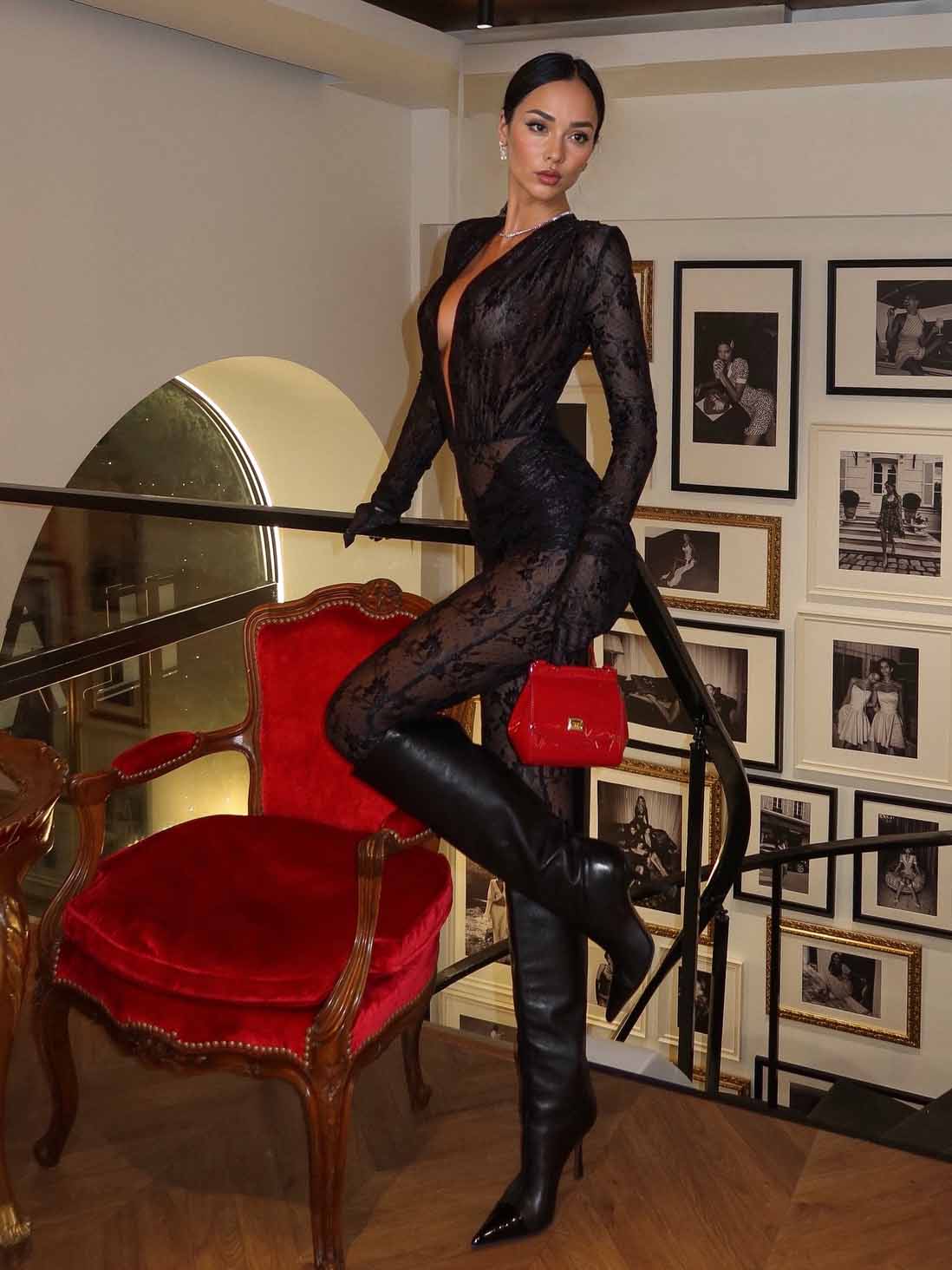 Modern Sexy Lace Bodycon Jumpsuit