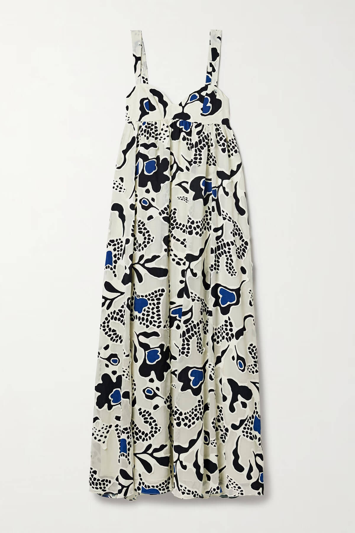 Casual Backless Printed Pocket Loose Vacation Maxi Dress