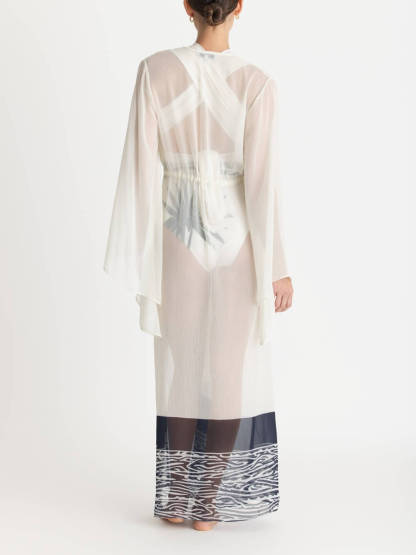 Sexy Palm Tree Print One-Piece Swimsuit