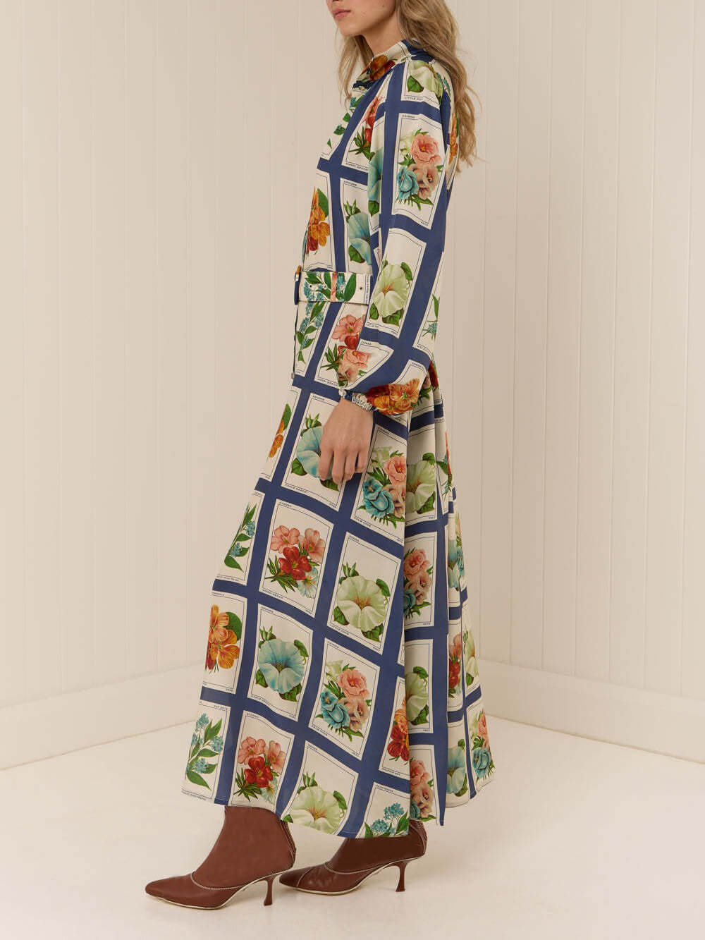 Casual Chic Linen Tie-Waist Maxi Dress