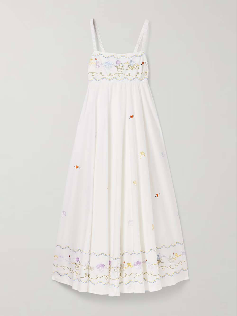 Casual Unique Ruffled Printed Maxi Dress