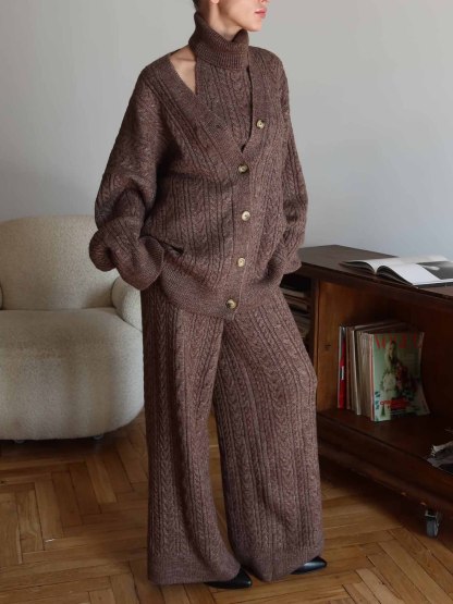 Casual Cable-Trendy Halter Neck Tank Top