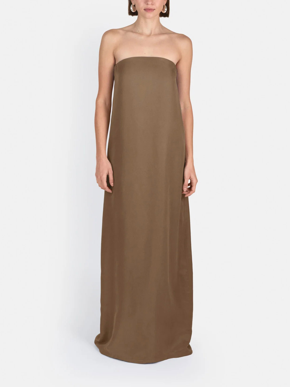 Elegant Irregular Cape Flowing Maxi Dress