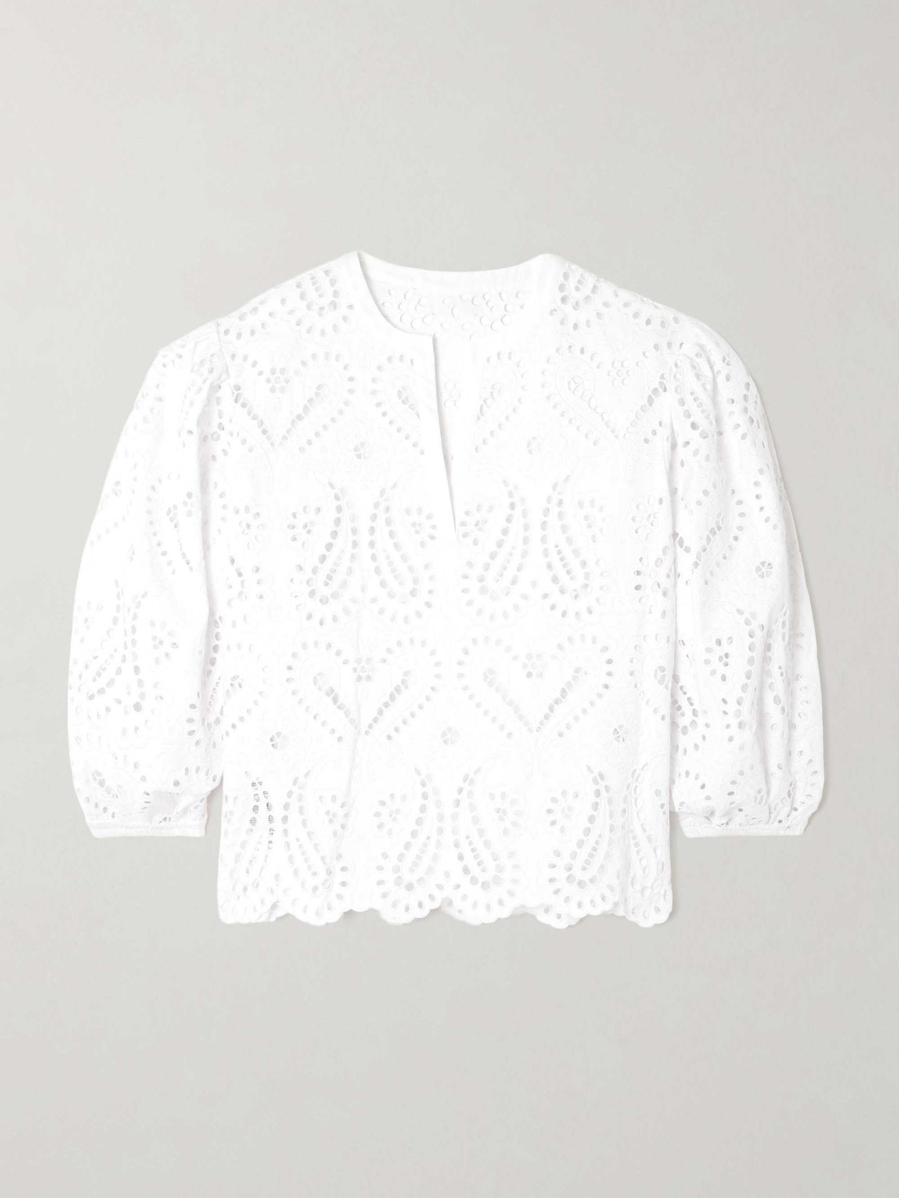 Elegant Cutout Embroidered Lace Skirt