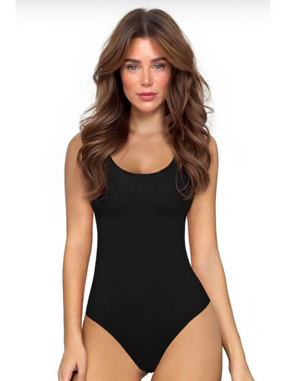 Sexy U-Back Backless Tank Top Bodysuit