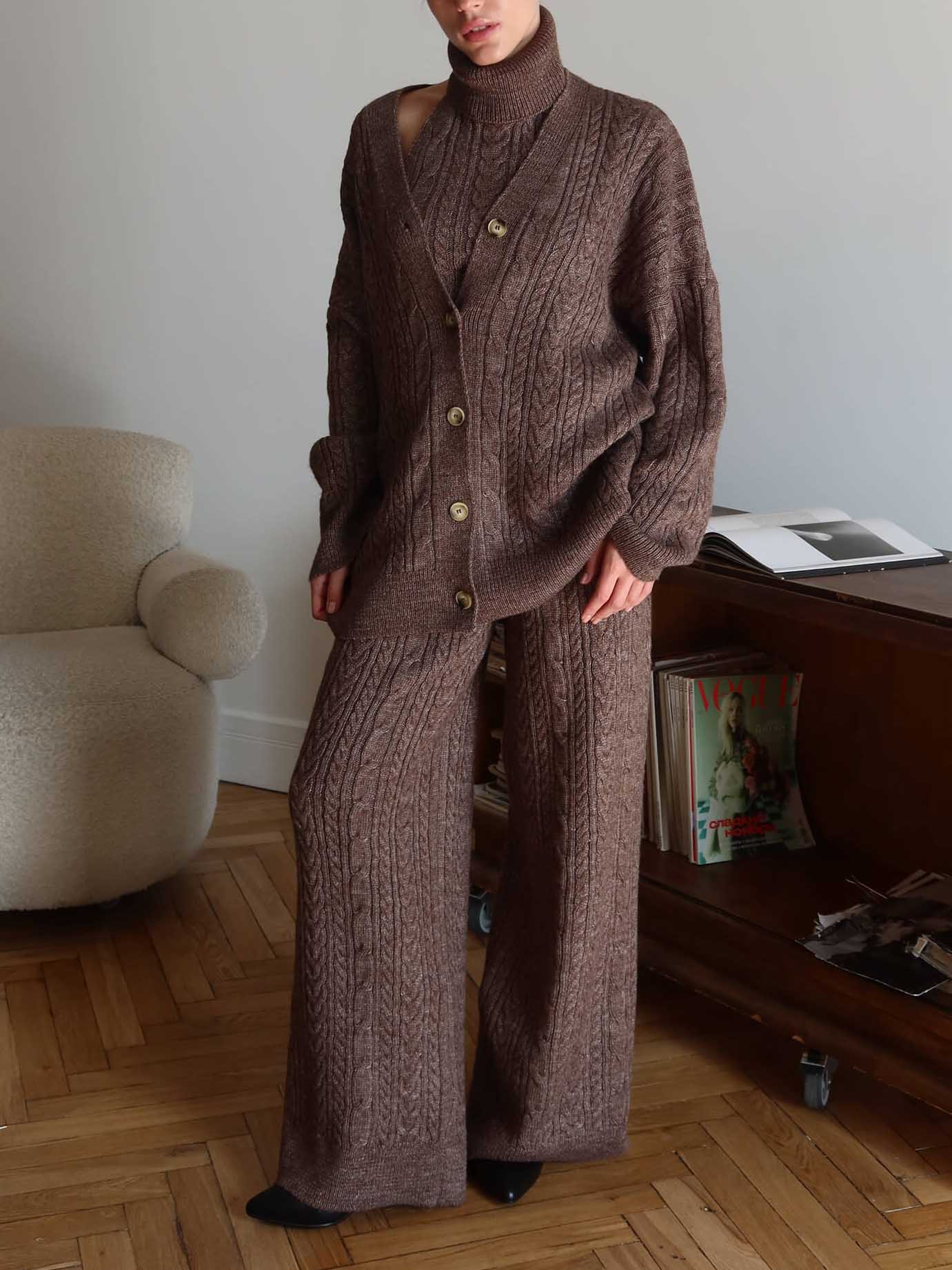 Casual Cable-Trendy Halter Neck Tank Top