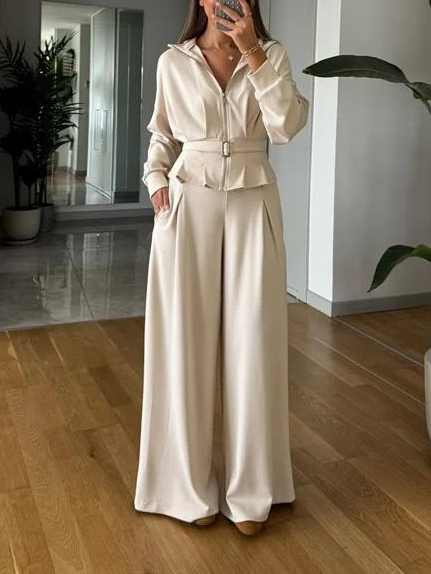 Casual Zip-up Long-sleeved Jacket